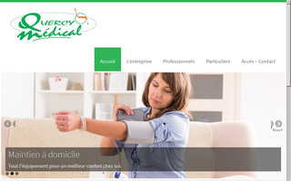 quercy-medical.com website preview