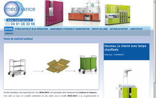 mediliance.fr website preview