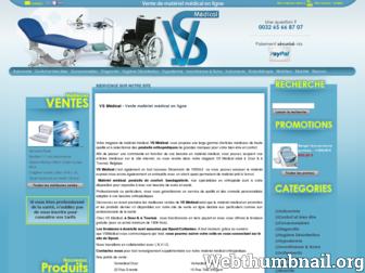 vsmedical.be website preview