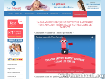 europaternite.fr website preview