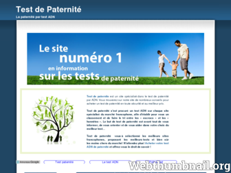 testdepaternite.cc website preview