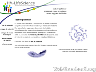 hm-lifescience.com website preview