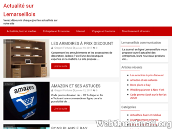 lemarseillois.fr website preview