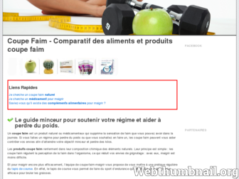 coupe-faim-maigrir.fr website preview