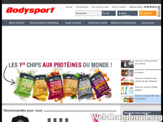 bodysport.fr website preview