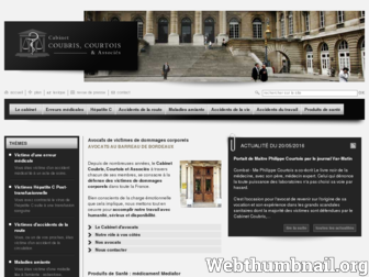 avocats-coubris-courtois-et-associes.fr website preview