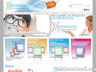 echodia.fr website preview