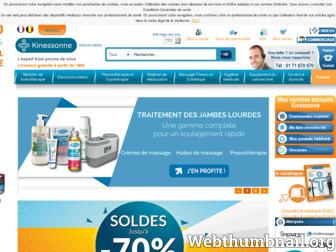 kinessonne.com website preview