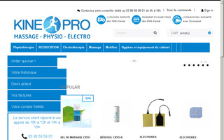 kineopro.fr website preview