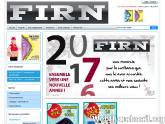 firn.fr website preview