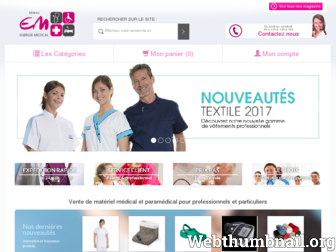 energie-medical.fr website preview