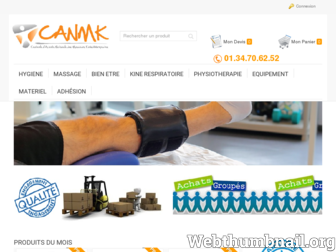 canmk.fr website preview