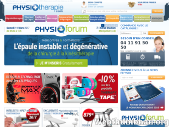 physiotherapie.com website preview