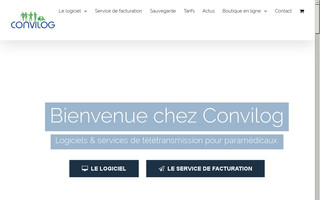 convilog-teletransmission.com website preview