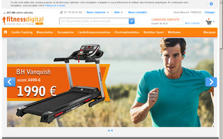 fitnessdigital.fr website preview