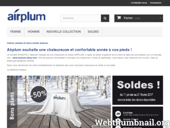 airplum-shop.com website preview