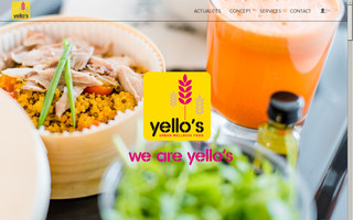 weareyellos.com website preview