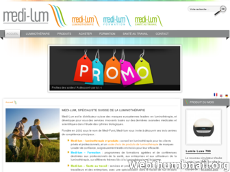 medi-lum.ch website preview