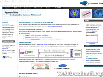 ambianceweb.fr website preview