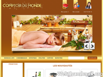 comptoir-du-monde.com website preview
