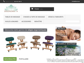 ergonomia14-massage.com website preview