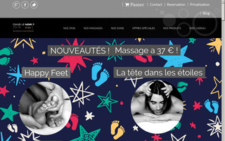 lespadanslenoir.com website preview