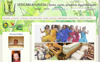 ayurvedique.com website preview