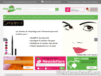 mapara.ma website preview