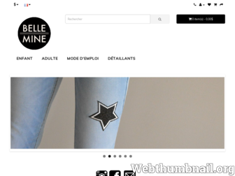 bellemine.ca website preview