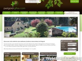 perigord-gites.com website preview