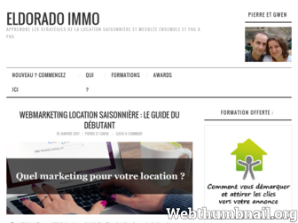 eldorado-immobilier.com website preview