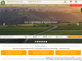 gites-de-france-jura.com website preview