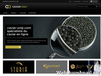 caviar-only.com website preview