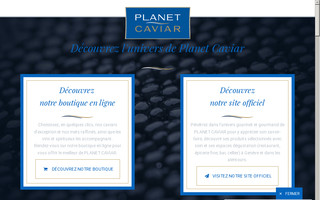 planetcaviar.com website preview
