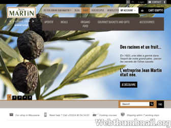 jeanmartin.fr website preview