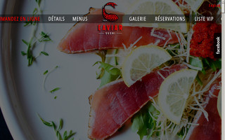 caviarsushiresto.com website preview