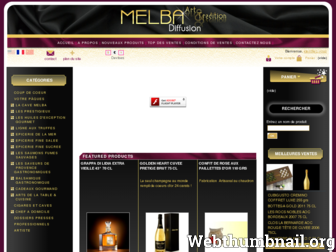 melba-diffusion.com website preview