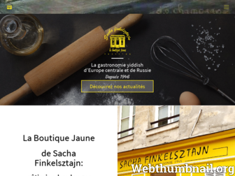 laboutiquejaune.fr website preview