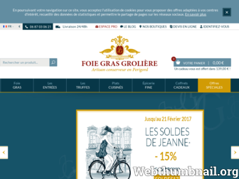 foiegras-groliere.com website preview