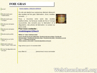 foie.gras.free.fr website preview