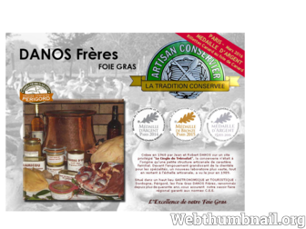 foiegras-danos.com website preview