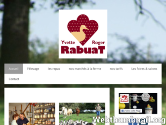 foiegras-rabuat.fr website preview