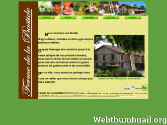 ferme-bastide.fr website preview