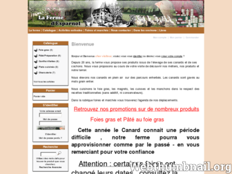esparnol.fr website preview