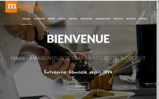 maison-masse.com website preview