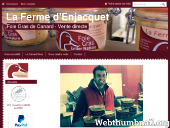 lafermedenjacquet.com website preview