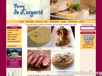 foie-gras-fermier.com website preview