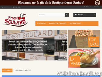 boutique-soulard.com website preview