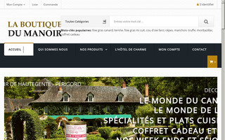 boutiquedumanoir.com website preview