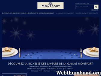 montfort.com website preview